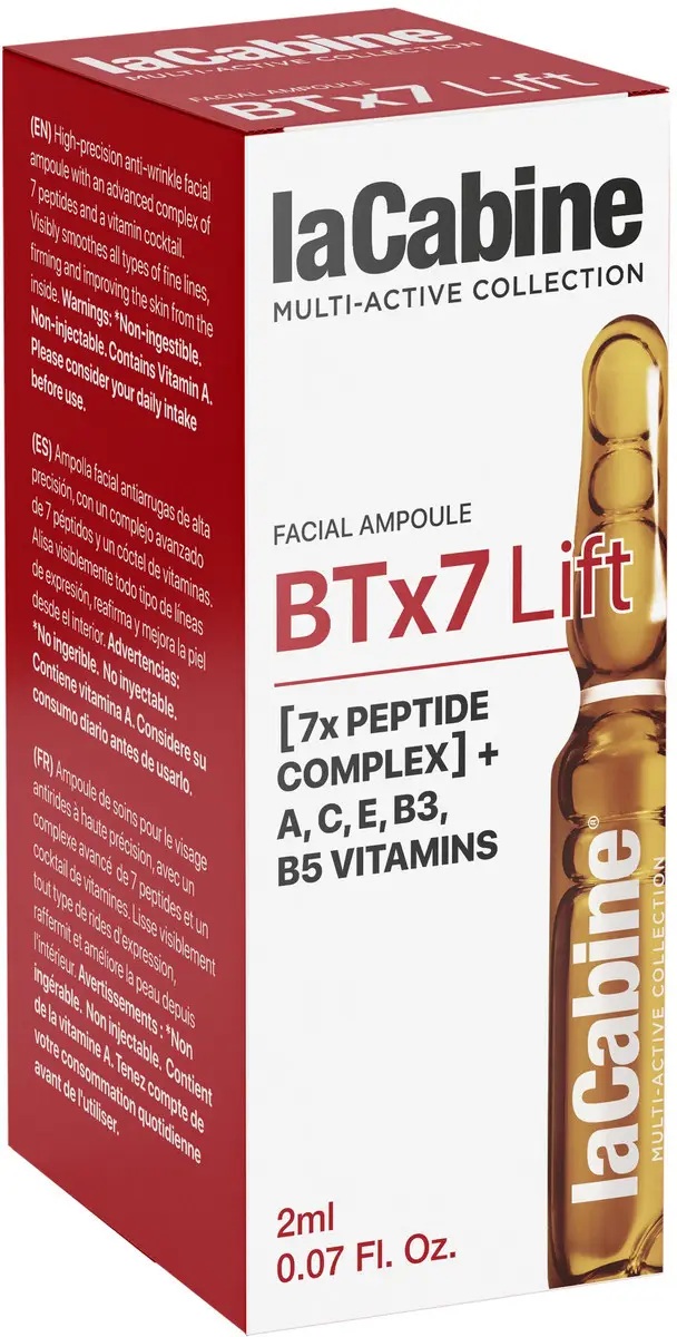 Сыворотка BTx7 Lift для лица - лифтинг и сияние кожи с пептидами 2 мл